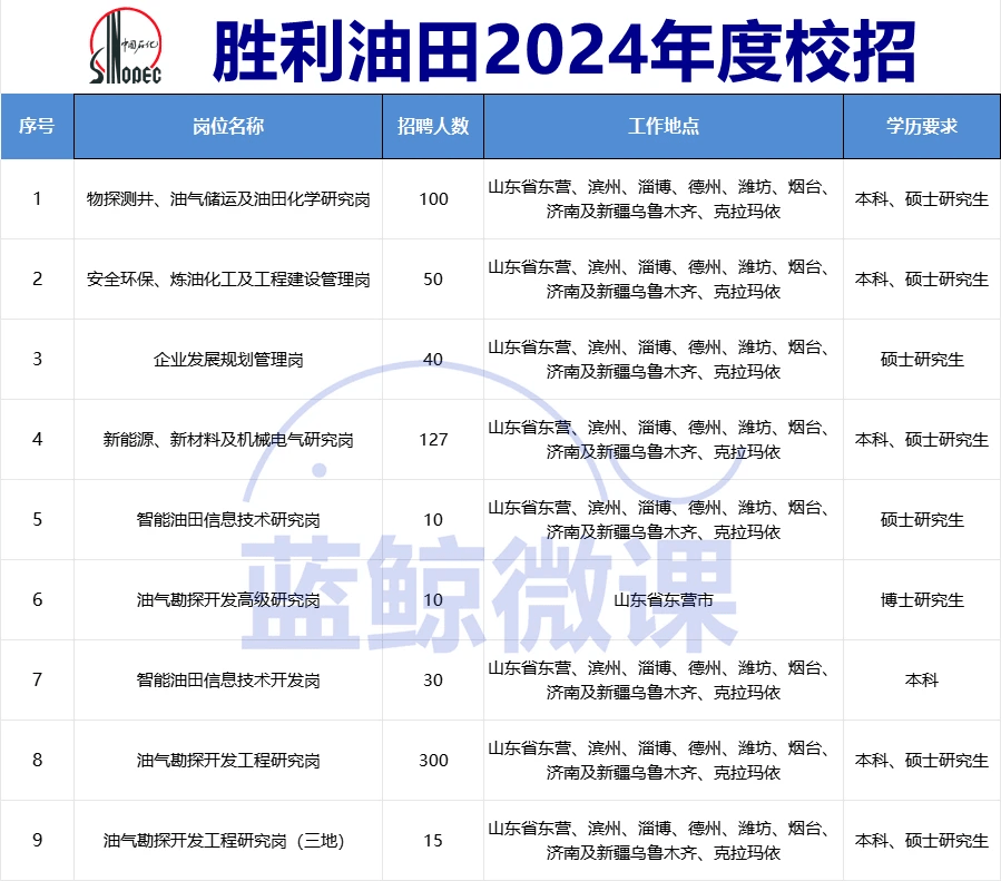 胜利油田最新招聘信息概览，职位空缺与申请指南